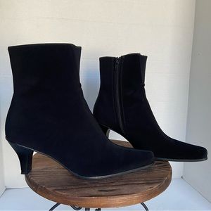 Stuart Weitzman Black Ankle Boots